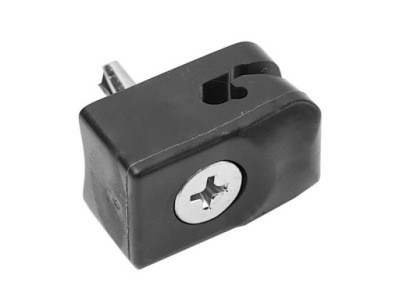 PRZELOTKA do DRUTU , siatka - 10 szt. - CZARNA