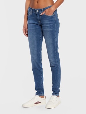 PEPE JEANS Jeansy Soho PL204174 Niebieski Skinny Fit