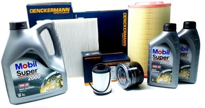 4 FILTROS 6L ACEITES 10W40 FIAT DUCATO 2.3D 120KM  