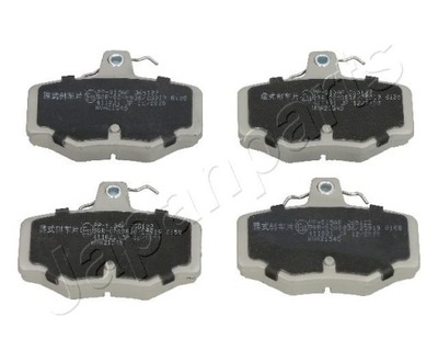 JAPANPARTS PP-015AF КОМПЛЕКТ КОЛОДОК ШАЛЬМІВНИХ, HA