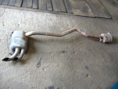 Гаситель конечный выхлоп катализатор w166 3.0 cdi фото №1