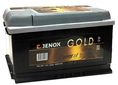 Акумулятор jenox gold 95ah 820a фото №1