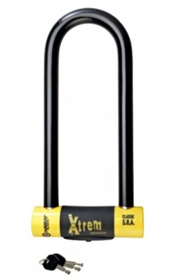 AUVRAY TVIRTI UŽSEGIMAS MOTOCIKLINIAI U-LOCK XTREM MEDIUM 85 X 310 MM 