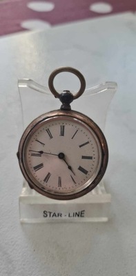 zegarek kieszonkowy kluczyk srebro 800 SWISS