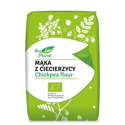 MĄKA Z CIECIERZYCY BIO 400 g - BIO PLANET