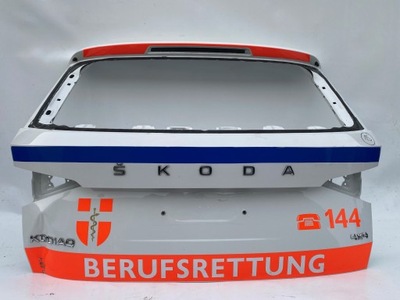 Задняя задняя крышка багажника крышка багажника skoda kodiaq фото №1