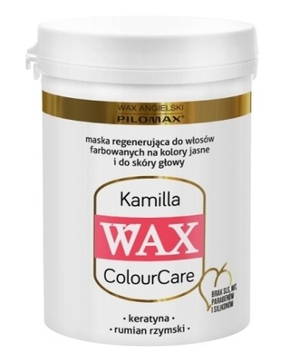 Pilomax Wax Kamilla maska regenerująca włosy jasne 480 g