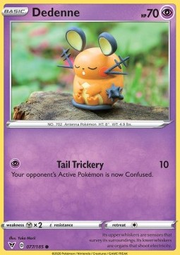 Pokemon TCG Psychic - Dedenne (VIV 77)