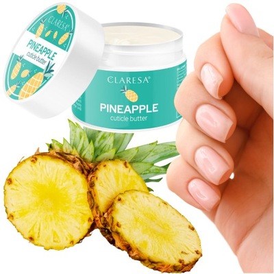 Claresa Masełko do skórek paznokci Pineapple ananasowe cuticle butter SEOL