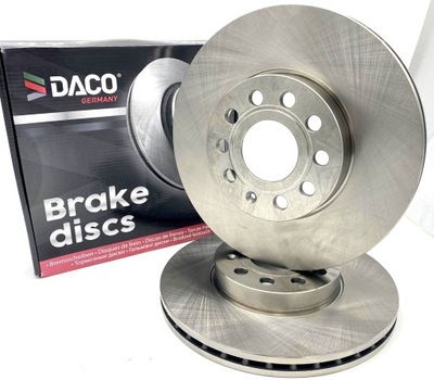 DISCOS HAMULC PARTE DELANTERA DO AUDI A3 GOLF V OCTAVIA LEON  