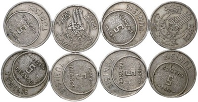 Tunezja 5 franków 1954
