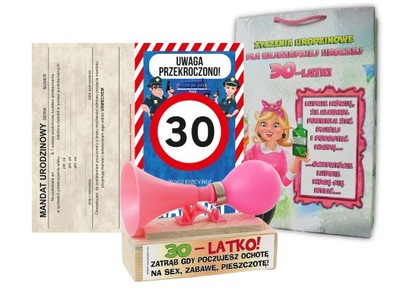 Prezent na 30 TRĄBKA MANDAT TORBA PREZENTOWA