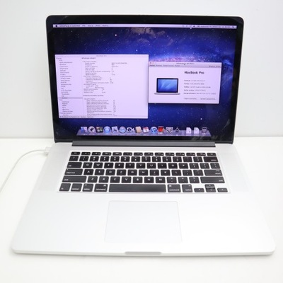 MacBook Pro 15,4 "A1398 2012 i7 8 GB 256 GB J76