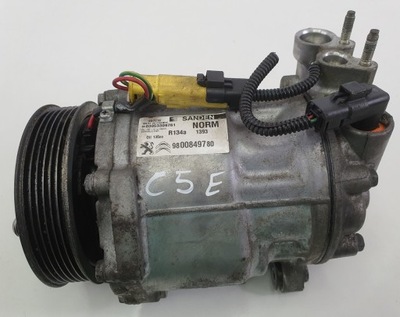Компресор кондиціонера citroen c5 iii x7 2.7 hdi фото №1