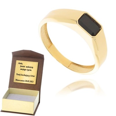 Złoty sygnet Próby 585 21