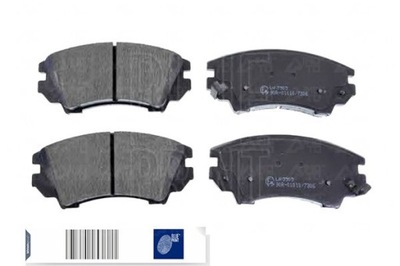 Blue print adw194202 набор тормозных колодок тормозных, тормоза дисковые фото №1