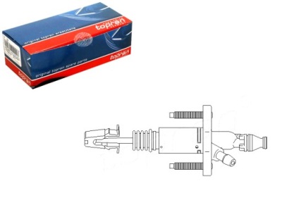 Top207 632 насос сцепления 15,87mm fiat croma фото №1