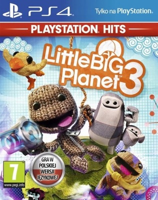 PS4 LITTLE BIG PLANET 3 / POLSKA WERSJA