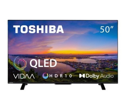 Telewizor QLED Toshiba 50QV2363DG 50'' 4K UHD HDR 10 VIDAA HDMI 2.1 SmartTV