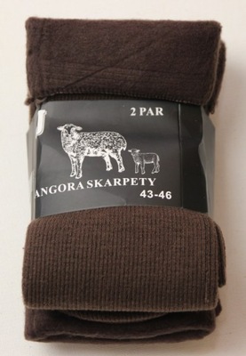 SKARPETY męskie ANGORA nieuciskowe 43/46 2pack