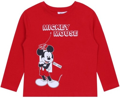 Bluzka z nadrukiem Myszki Mickey DISNEY 110 cm