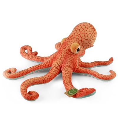 REALISTYCZNA MASKOTKA OŚMIORNICA PLUSZAK OCTOPUS PLUSH