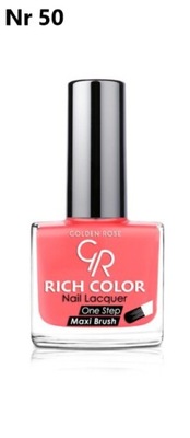 Lakier do paznokci Golden Rose Rich Color 50