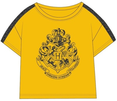 T-Shirt Koszulka Bluzka Harry Potter 158 Żółta