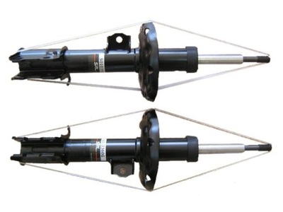 Амортизаторы передние opel corsa c 2000-2006 фото №1