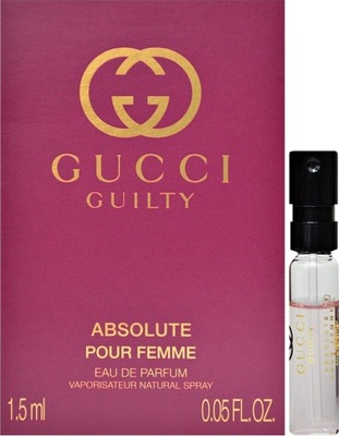 GUCCI GUILTY ABSOLUTE POUR FEMME 1,5ML EDP WOMAN