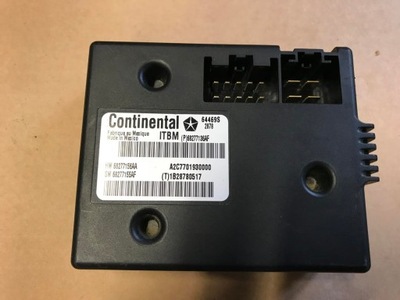 Dodge ram 2019-2022 модуль блок управления сиденье фото №1