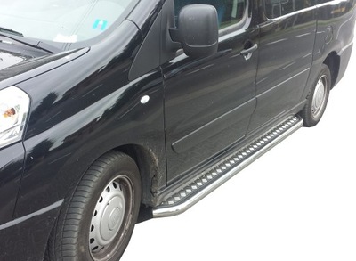 FIAT SCUDO 2007-2016 LONG BULL BAR PARACHOQUE ESCALONES BOKI POTENTE BUEN ESTADO  