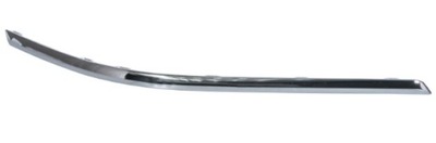 Молдинг бампера задня ліва volkswagen passat b7 фото №1