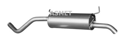 Tłumik wydechowy tył Asmet ASM10.086