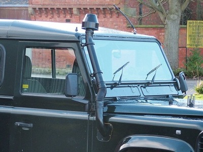 SNORKEL DEFENDER 300TDI / TD5 METAL REDONDO GRZYBE  