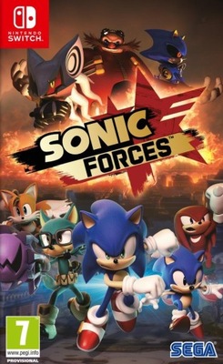 SONIC FORCES NINTENDO SWITCH Klucz gra