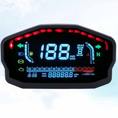 UNIVERSAL SPEEDOMETER FOR MOTORCYCLE DIGITAL LI  