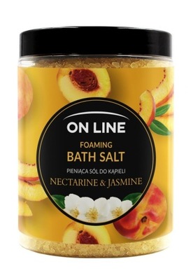 On Line Pieniąca Sól do kąpieli Nectarine&Jasm
