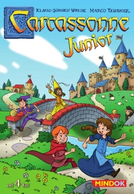 Carcassonne Junior - rodzinna gra planszowa dla najmłodszych