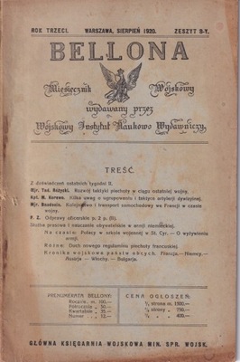 Bellona - sierpień 1920