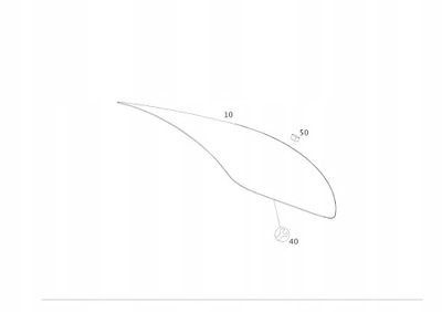 Стекло задняя задняя mercedes cla c117 фото №1