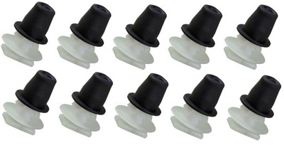 Клипса молдинг порог opel vectra b c signum x10 фото №1