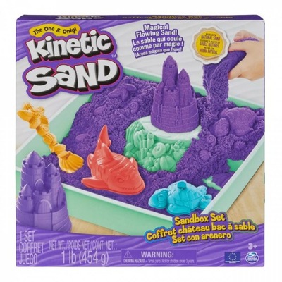 Spin Master Kinetic Sand - zestaw piaskownica