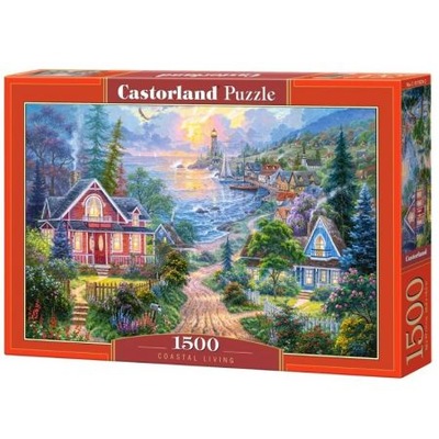 Puzzle Castorland Coastal living 1500 el.