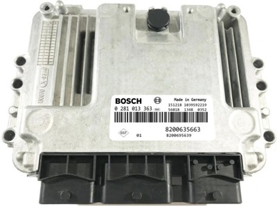 ECU RENAULT OPEL 0281013363 8200635663 VIRGIN