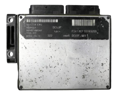 Блок керування fiat doblo 1.9 55183255 r04010036f + програмування фото №1