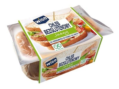 Chleb jasny bezglutenowy 350g WISO