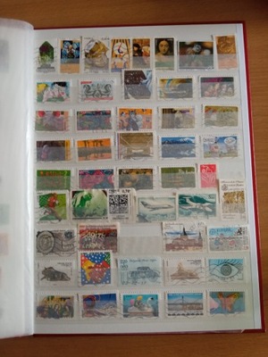 znaczki poczt Francji kl 63 4/13 znaczki po 2000 r