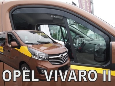 DEFLECTORES LARGAS HEKO OPEL VIVARO II 2014-2019  