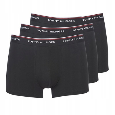 Bokserki Tommy Hilfiger granatowe 3-pack box r. M